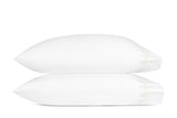 Pillowcases- Gordian Knot Cream Percale Bedding by Matouk at Fig Linens and Home