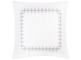 Euro Sham - Gordian Knot Lilac Percale Bedding by Matouk at Fig Linens and Home