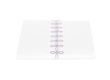 Duvet Cover - Gordian Knot Lilac Percale Bedding by Matouk at Fig Linens and Home