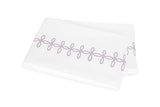 Flat Sheet - Gordian Knot Lilac Percale Bedding by Matouk at Fig Linens and Home
