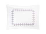 Pillow Sham - Gordian Knot Lilac Percale Bedding by Matouk at Fig Linens and Home