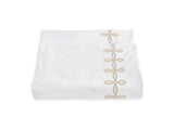 Duvet Cover - Gordian Knot Truffle Percale Bedding by Matouk at Fig Linens and Home