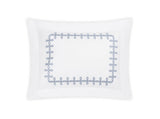 Pillow Sham - Gordian Knot Wedgwood Percale Bedding by Matouk at Fig Linens and Home
