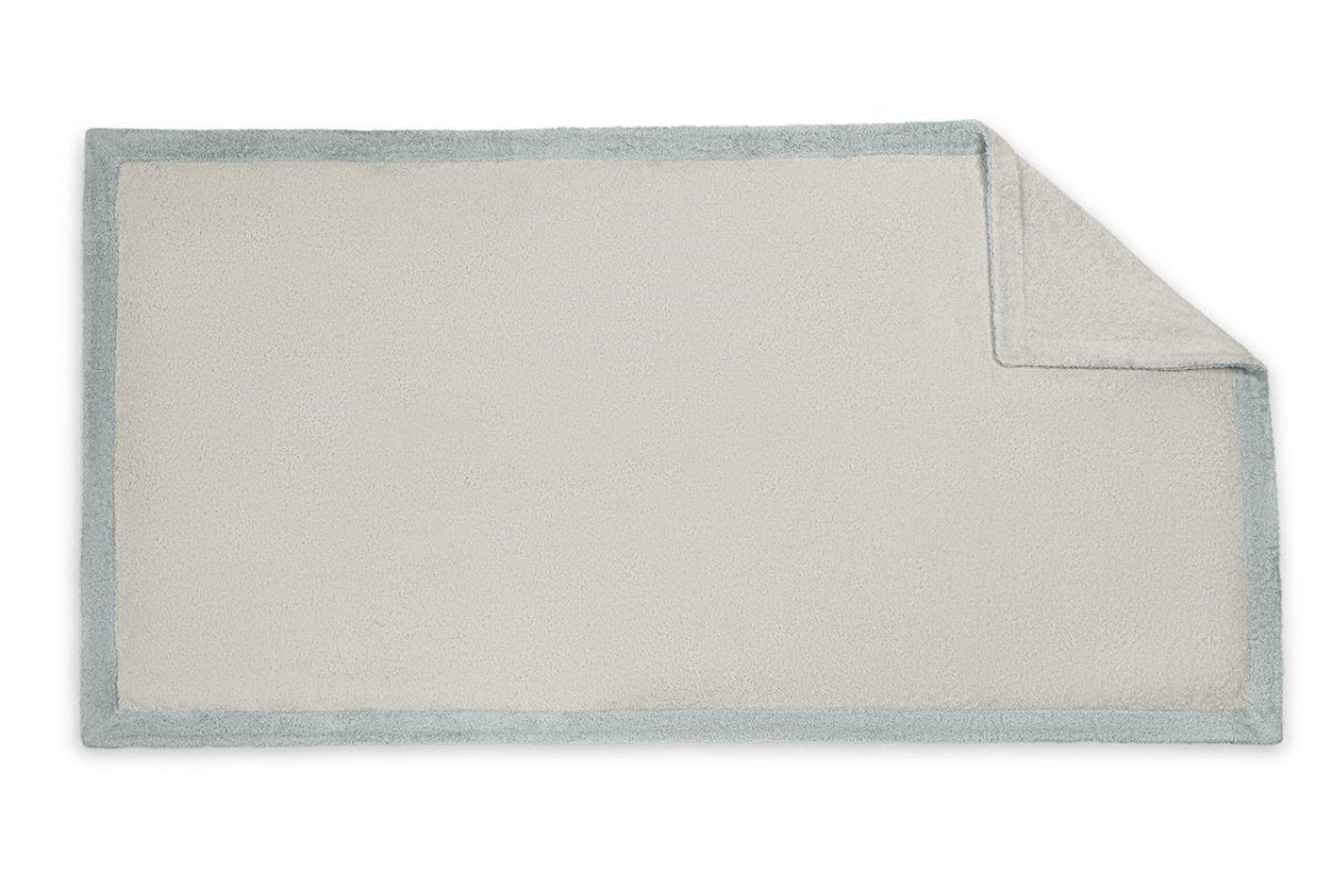 Helios Pearl and Pool Beach Towel - Matouk Pool Towels at Fig Linens and Home 1