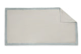 Helios Pearl and Pool Beach Towel - Matouk Pool Towels at Fig Linens and Home 1