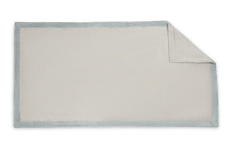 Helios Pearl and Pool Beach Towel - Matouk Pool Towels at Fig Linens and Home 1
