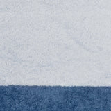 Helios Light Blue and Sea Beach Towel Swatch - Matouk Pool Towels at Fig Linens and Home
