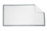 Helios White and Pool Beach Towel - Matouk Pool Towels at Fig Linens and Home 1