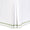 India Pique Matelasse Bedskirts | Matouk Paneled Bed Skirts in Grass Green
