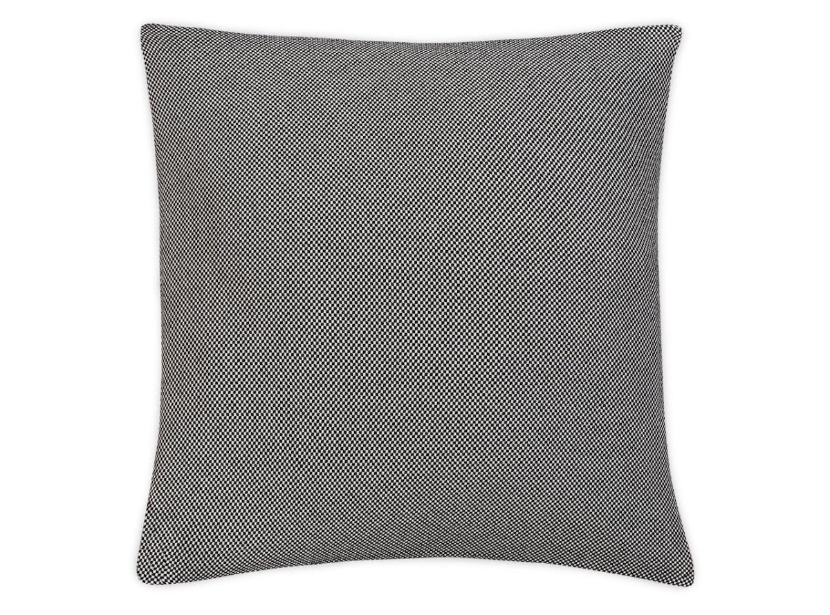 Jackson Black Euro Square Pillow Sham by Matouk | Fig Linens and Home