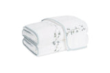Matouk Jasmine Giza Towels with Pool Embroidery at Fig Linens and Home
