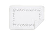 Matouk Jasmine Giza Bath Tub Mat in Cloud Embroidery at Fig Linens and Home