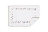 Matouk Jasmine Giza Bath Tub Mat in Thistle Embroidery at Fig Linens and Home