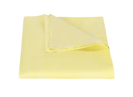 Matouk Jasper Duvet Cover lemon at Fig Linens and Home