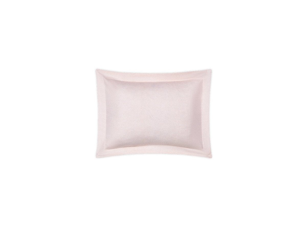 Matouk Jasper boudoir Pillow Sham peony at Fig Linens and Home