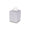 Jasper Tissue Box Cover in Fawn by Matouk | Bathroom accessories at Fig Linens and Home