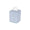 Jasper Tissue Box Cover in Hazy Blue by Matouk | Bathroom accessories at Fig Linens and Home