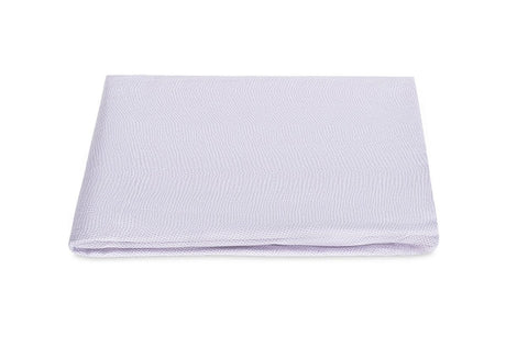 Matouk Jasper Fitted Sheet violet at Fig Linens and Home