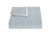 Duvet Cover - Matouk Schumacher Laksha Indigo Bedding at Fig Linens and Home