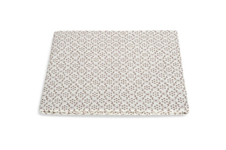 Matouk Schumacher Laksha Oak Fitted Cotton Sheets at Fig Linens and Home