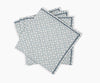 Lapis Blue Laksha Napkins Set of 4 by Matouk Schumacher at Fig Linens and Home