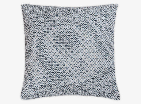 Quilted Euro Sham - Laksha Indigo Pillow Shams by Matouk Schumacher at Fig Linens and Home