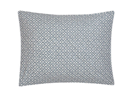 Laksha Indigo Pillow Shams by Matouk Schumacher at Fig Linens and Home