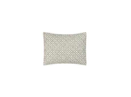 Quilted Boudoir Sham - Laksha Moss Pillow Shams by Matouk Schumacher at Fig Linens and Home