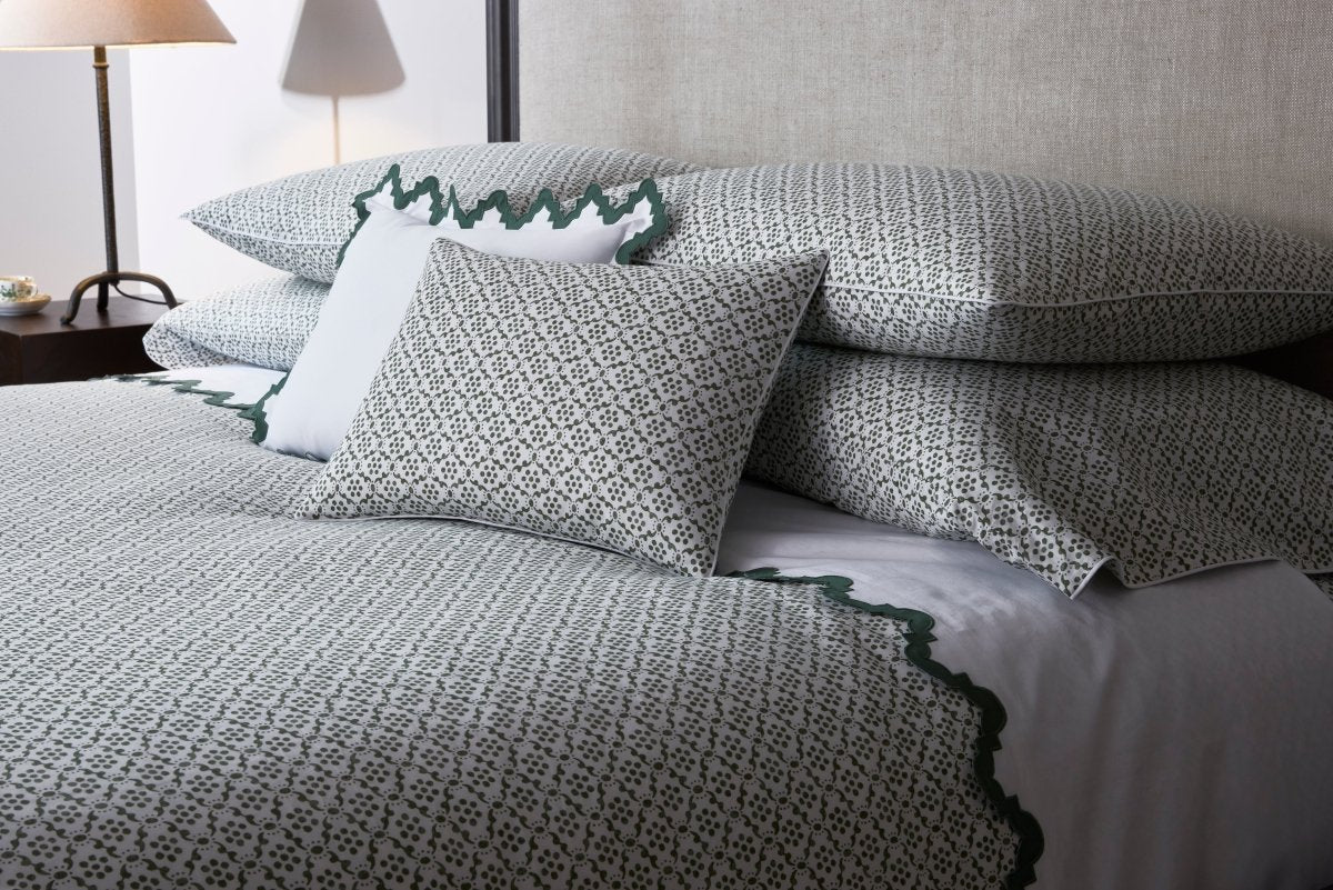 Laksha Pillowcases by Matouk Schumacher at Fig Linens and Home - Lifestyle