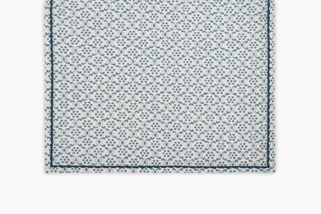 Lapis Blue Runner - Laksha Table Runner by Matouk Schumacher at Fig Linens and Home