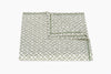 Laksha Tablecloth by Matouk Schumacher in Clover Green at Fig Linens and Home