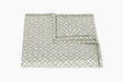 Laksha Tablecloth by Matouk Schumacher in Clover Green at Fig Linens and Home