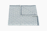 Laksha Tablecloth by Matouk Schumacher in Lapis Blue at Fig Linens and Home