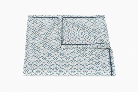 Laksha Tablecloth by Matouk Schumacher in Lapis Blue at Fig Linens and Home