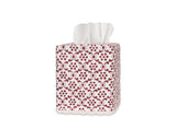 Laksha Carnelian Tissue Box Cover | Matouk Schumacher at Fig Linens and Home