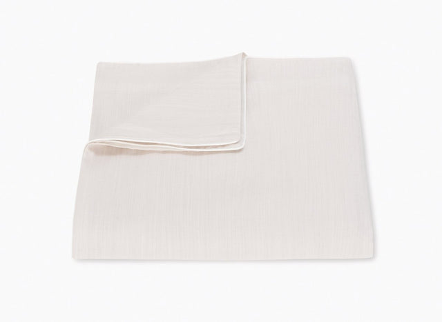 Lana Melange Café au Lait Duvet Cover | Matouk at Fig Linens and Home