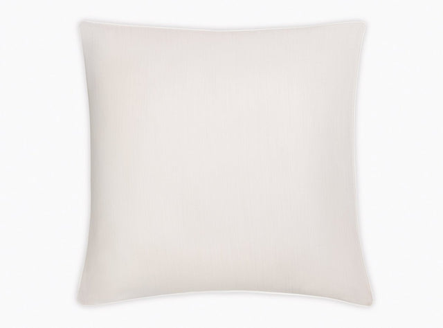 Lana Melange Café au Lait Euro Sham | Matouk at Fig Linens and Home