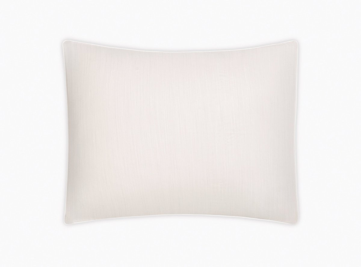 Lana Melange Café au Lait Sham | Matouk at Fig Linens and Home