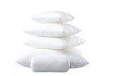 Libero Decorative Pillows in Down-Alternative by Matouk - Shown in a stack at Fig Linens and Home 1