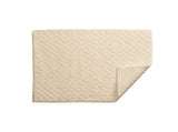 Lotus Bath Rug by Matouk Large Bath Rug 24x40" Dune at FIG LINENS AND HOME 6
