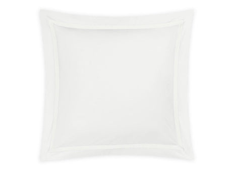 Euro Sham - Matouk Lowell Bone on Bone Bedding at Fig Linens and Home