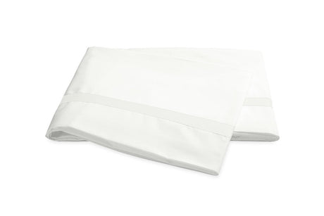 Flat Sheet - Matouk Lowell Bone on Bone Bedding at Fig Linens and Home
