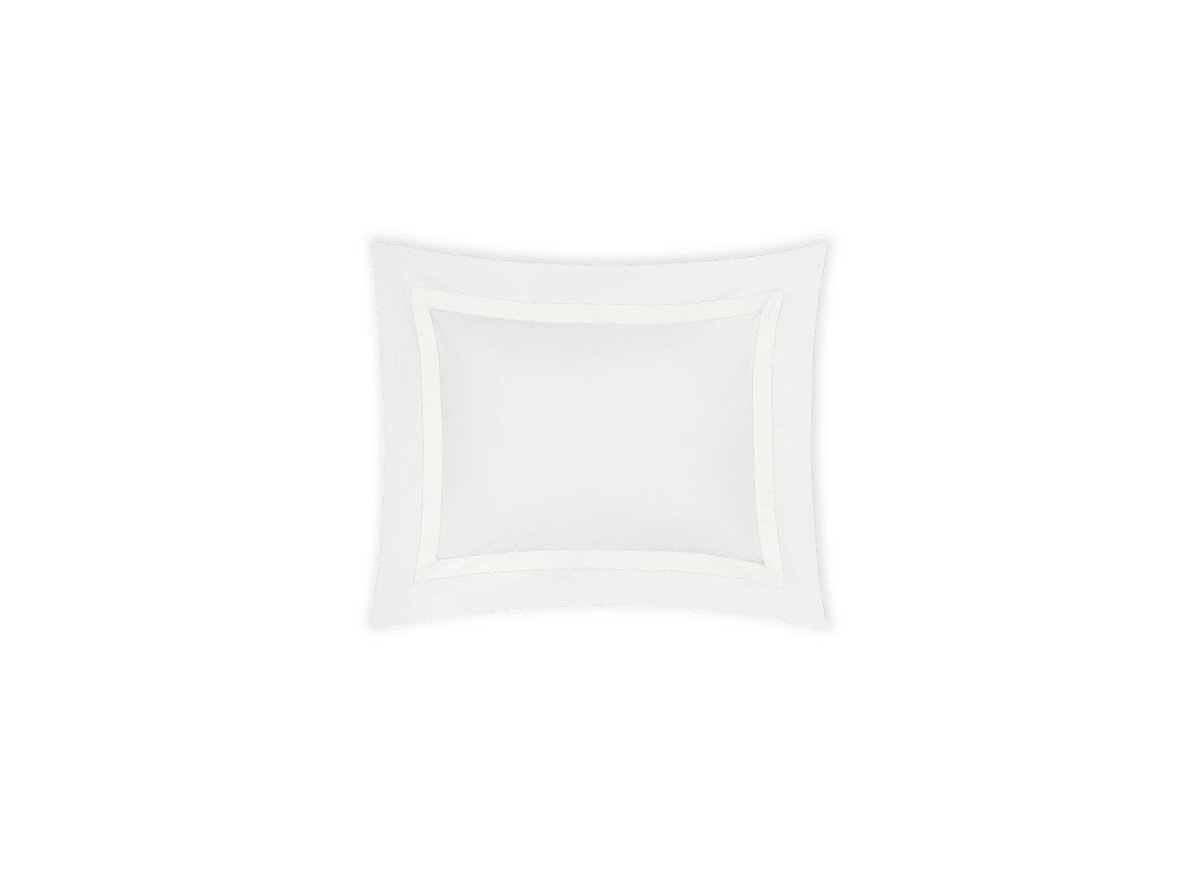 Boudoir Sham - Matouk Lowell Bone on Bone Bedding at Fig Linens and Home