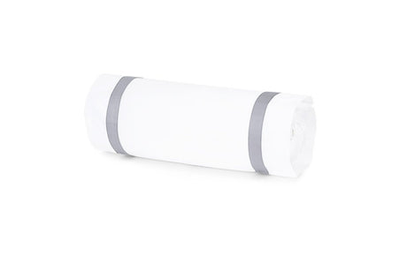 Neckroll Sham - Matouk Lowell Elephant Bedding at Fig Linens and Home