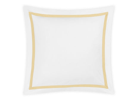 Euro Square Sham - Matouk Lowell Honey Bedding at Fig Linens and Home