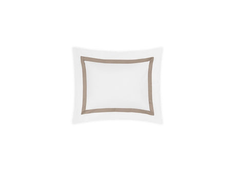 Boudoir Sham | Matouk Lowell Khaki Bedding at Fig Linens and Home