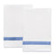 Matouk Lowell Guest Towel 20 x 26 - Set of 2 Azure at Fig Linens and Home