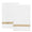 Matouk Lowell Guest Towel 20 x 26 - Set of 2 Champagne at Fig Linens and Home