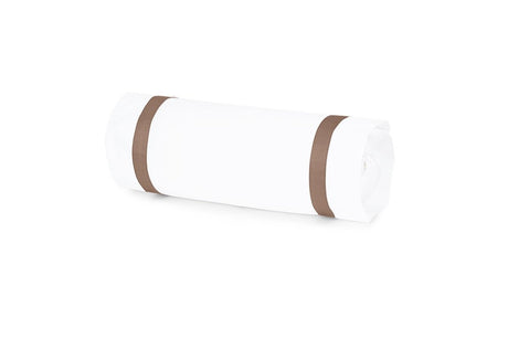 Neckroll Sham | Matouk Percale Bedding at Fig Linens and Home