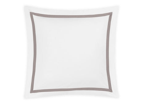 Euro Sham - Matouk Lowell Platinum Bedding at Fig Linens and Home